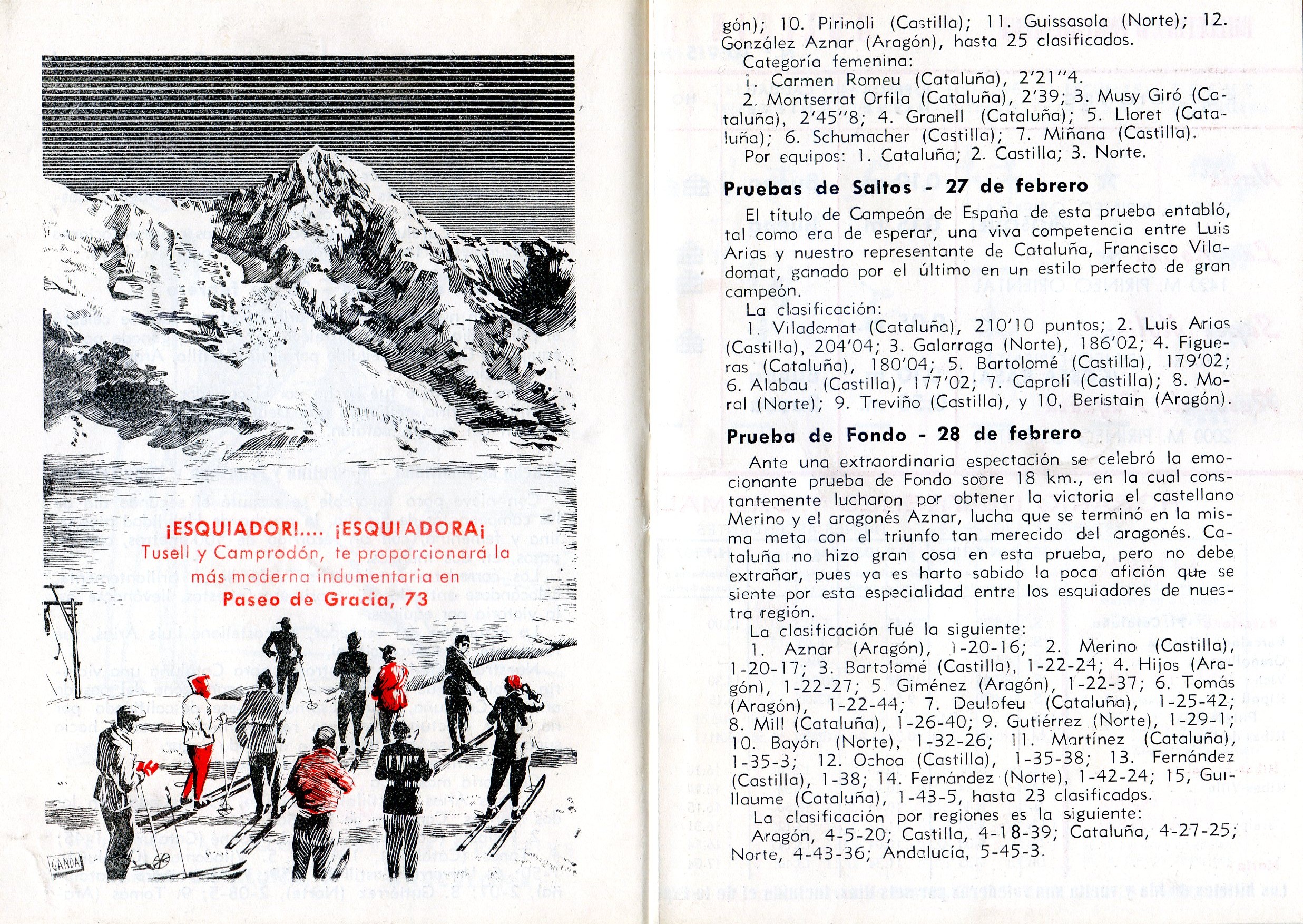 Boletín de la nieve : Estaciones de Invierno en Cataluña con Boletín de la nieve semanal : Por cortesia de la Federación Catalana de Esquí - Miniatura 4